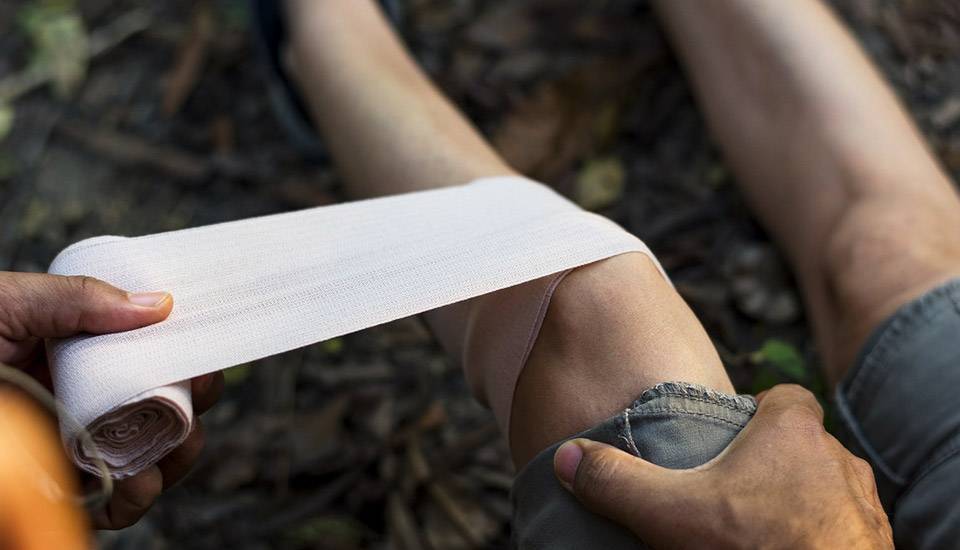 lesion deportiva en la rodilla